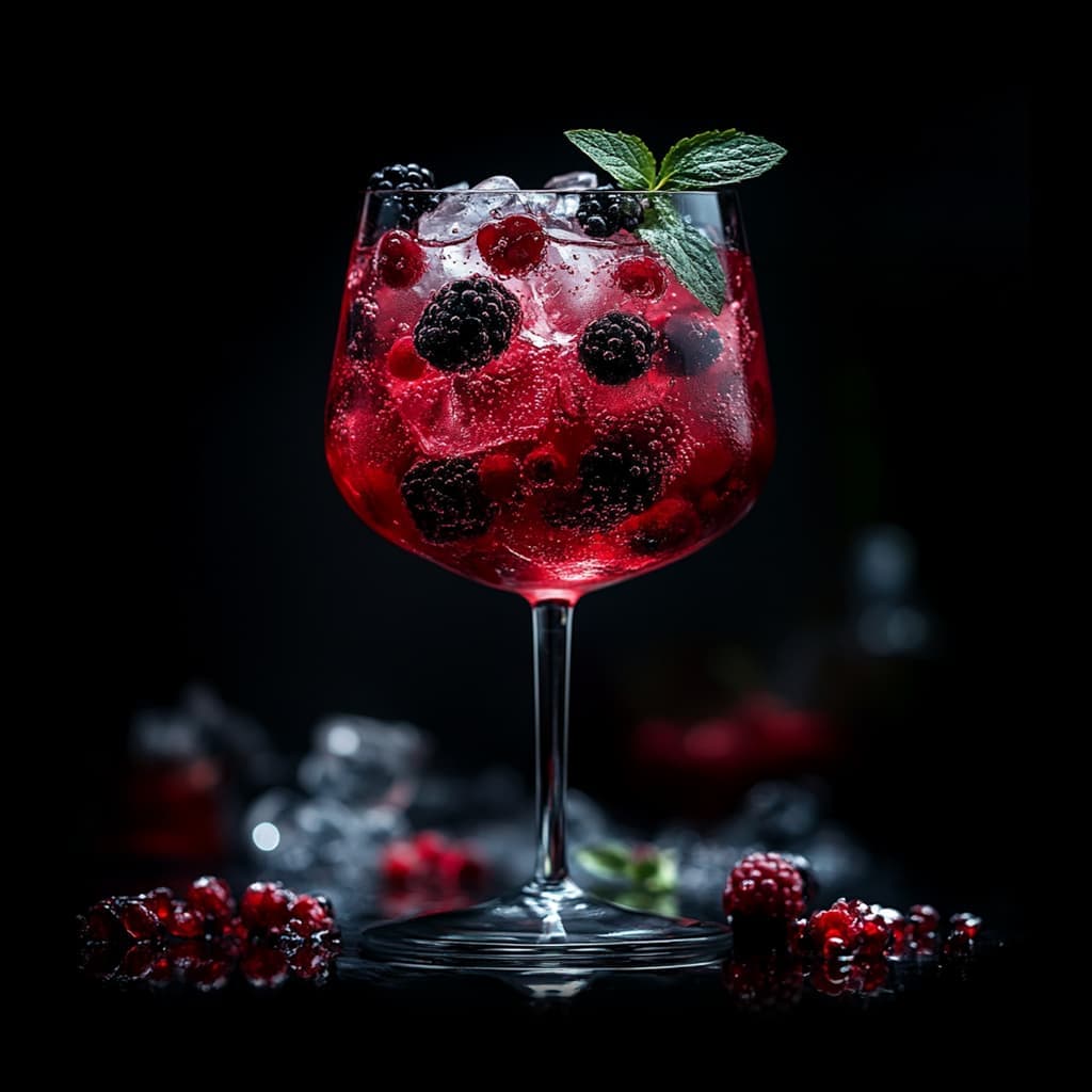 лесные ягоды cocktail