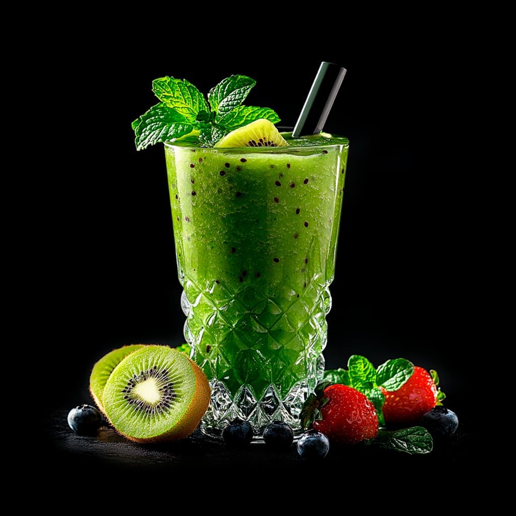 киви с ананасом smoothie