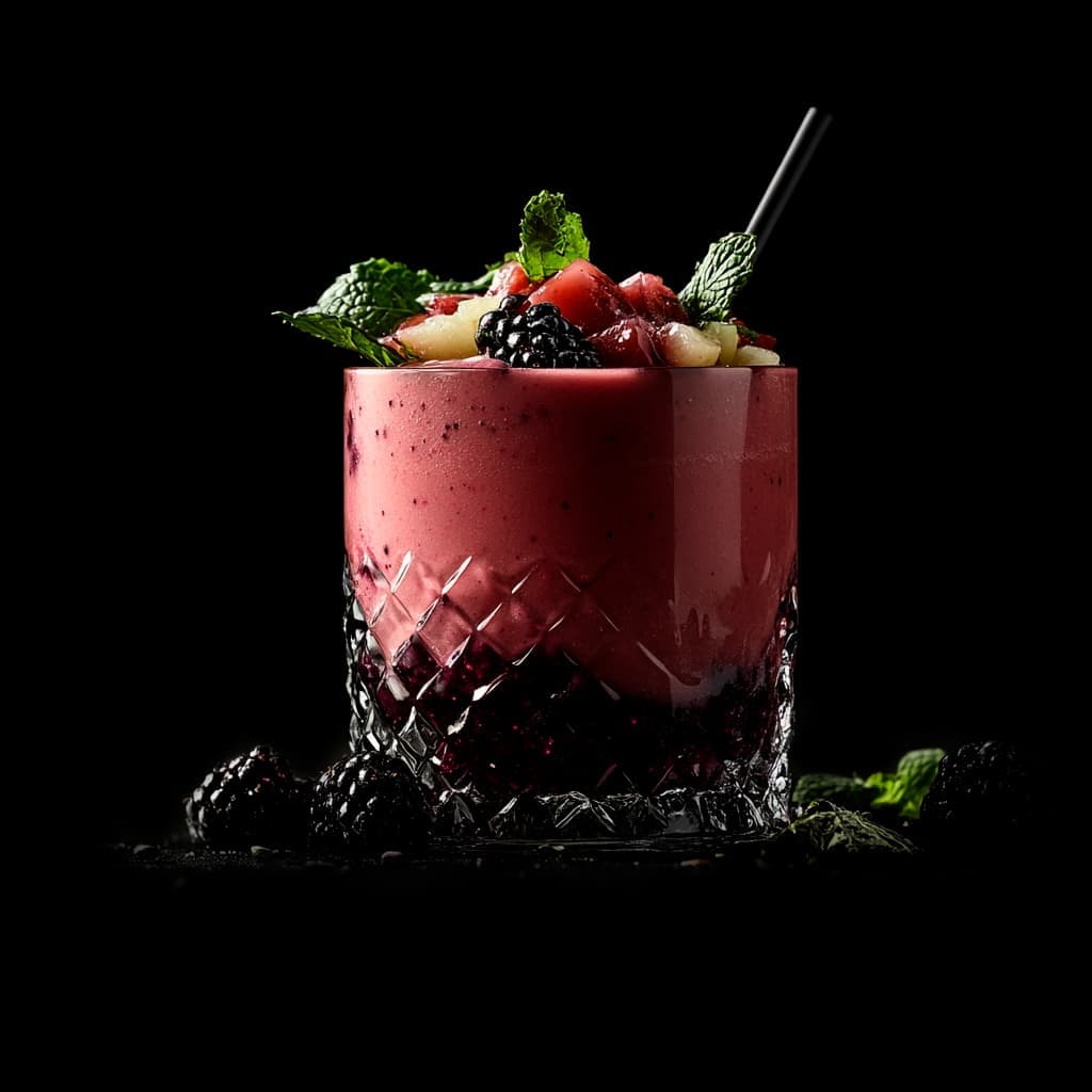 лесные ягоды smoothie